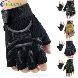 1Pair Kids Workout Gloves Cycling Gloves - Half Finger Bike Gloves Non-Slip Mitten Sports Glove for Boys Girls Fitness Camping