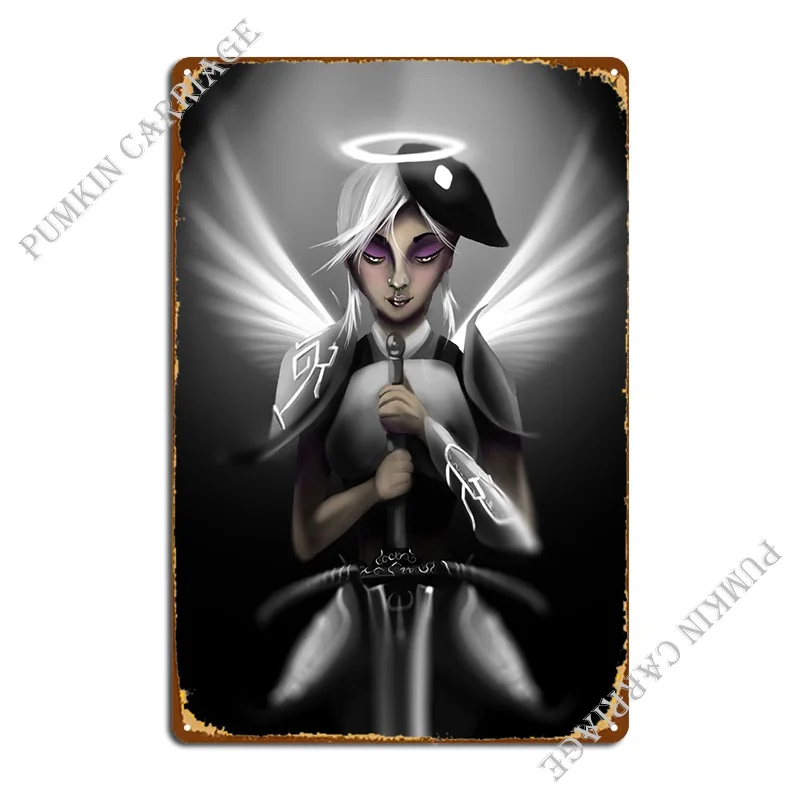 

The Angel Of Light Metal Signs Designing Classic Print Cinema Plates Tin Sign Poster