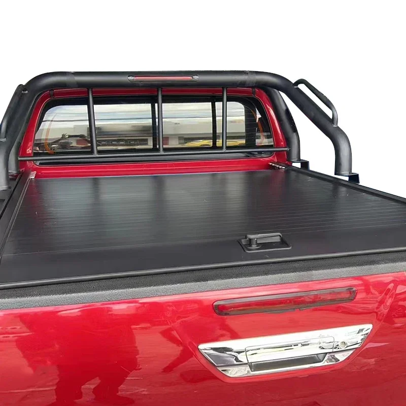 

Pickup Truck Bed Rolling Tonneau Cover Roller Lid Shutter for Hilux Revo Vigo Trd Ford Ranger Raptor Xlt Wildtrak NP300 Triton