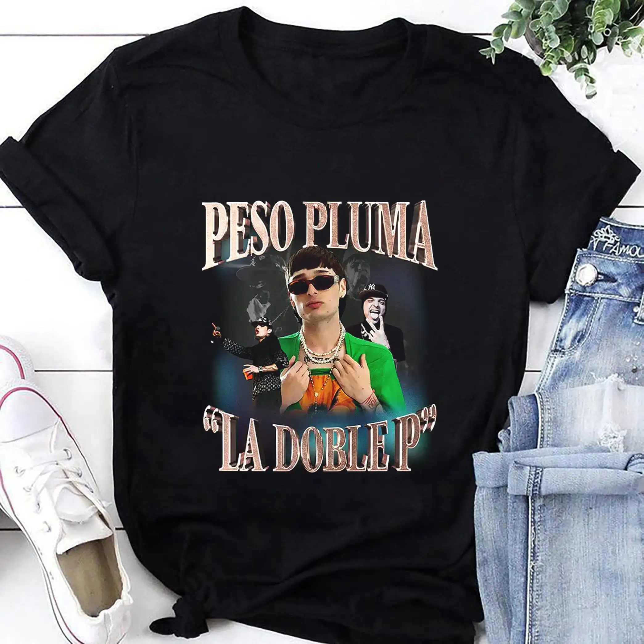 Peso Pluma La Doblep T-Shirt Peso Pluma Shirt Fan Gifts Peso