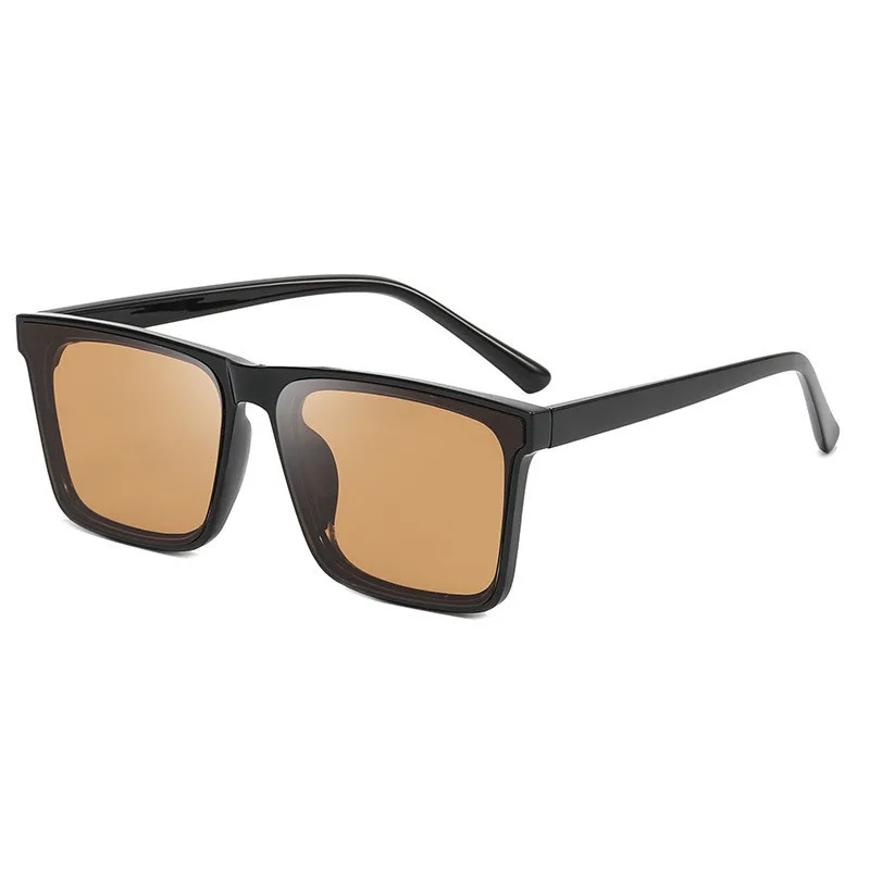 Premium Men's UV Protection Square Frame Sunglasses - New 2025 Fashion Style