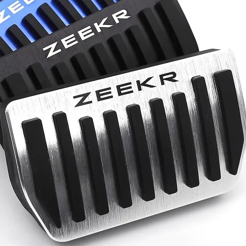 For Zeekr 7X Accelerator Pedal No Need To Punch Special Brake Pedal Modified Aluminum Alloy Non-slip Decoration