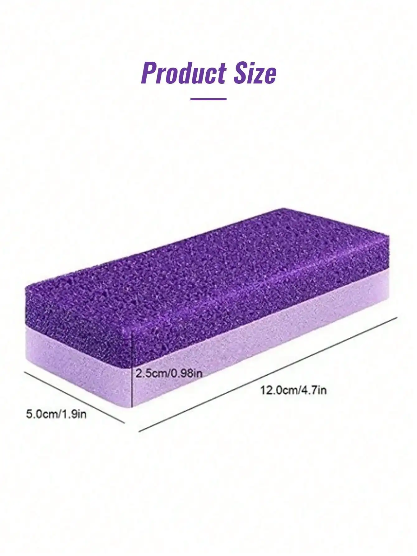 4pcs Foot Care Pedicure Tools Set, Including Dual Sided Foot File, Pumice Stone, Scrub, Callus Remover For Foot, Hand & Bod