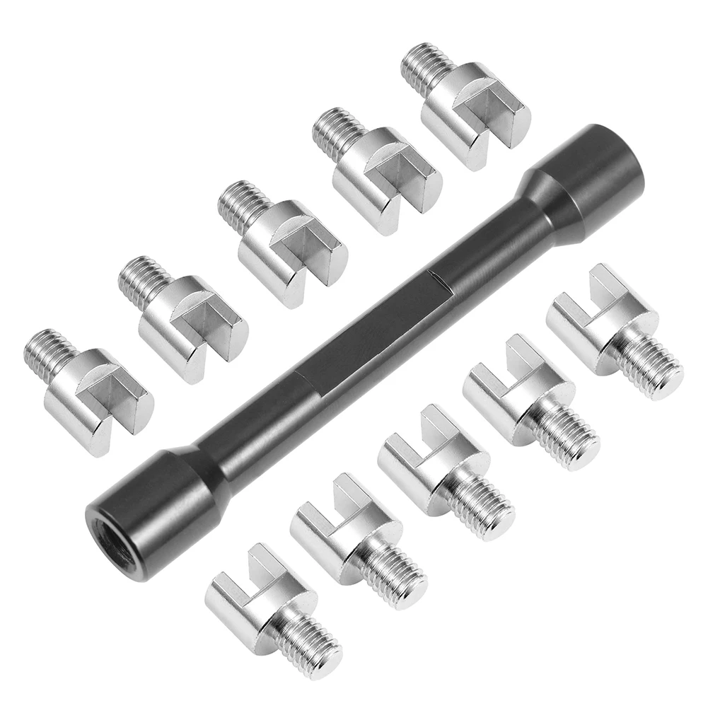 High Quality Steel Motorcycle Spoke Spanner Wrench Motorcycle Dirt Bike Wheel Rim Tool With Storage Box