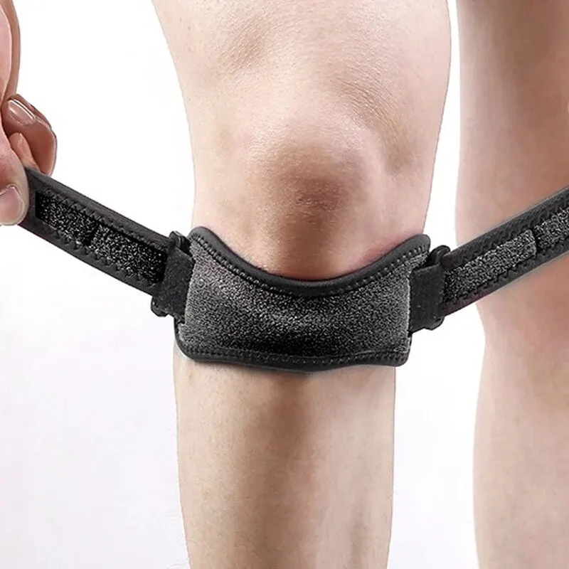 Knee Support 1pc Adjustable Patellar Tendon Pressurized Badminton Running
