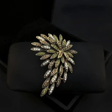 

Elegant Fireworks Blooming Brooch Women Suit Exquisite Retro Pin Accessories Luxury Rhinestone Jewelry Scarf Corsage Pins Gifts