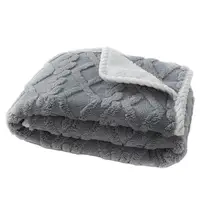 Pet Blanket Waterproof Pet Plush Blanket for Dogs Cats Thick Warm Machine Washable Bed Throw Quilt for Pets 1