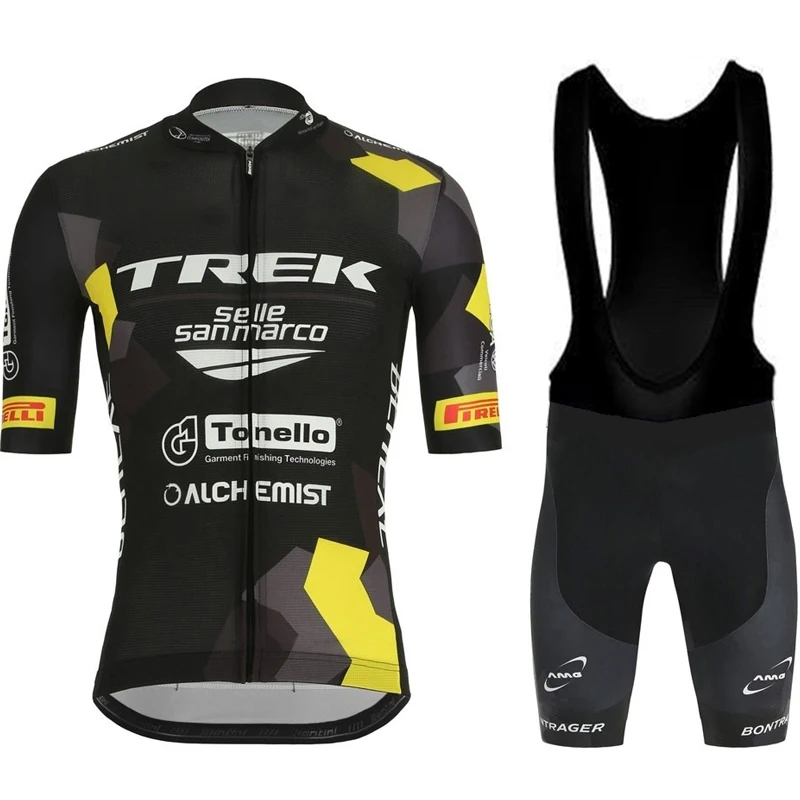 Men's Cycling Outfit Set TREK Pants Gel Clothing Bib Mtb Mountain Bycicle Man Suit Shorts Uniform Sportswear Jersey Road Bike 5