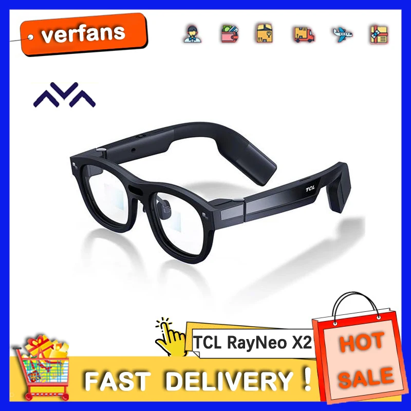 TCL RayNeo X2 AR Glasses Binocular Full-color Displays 1080P XR  