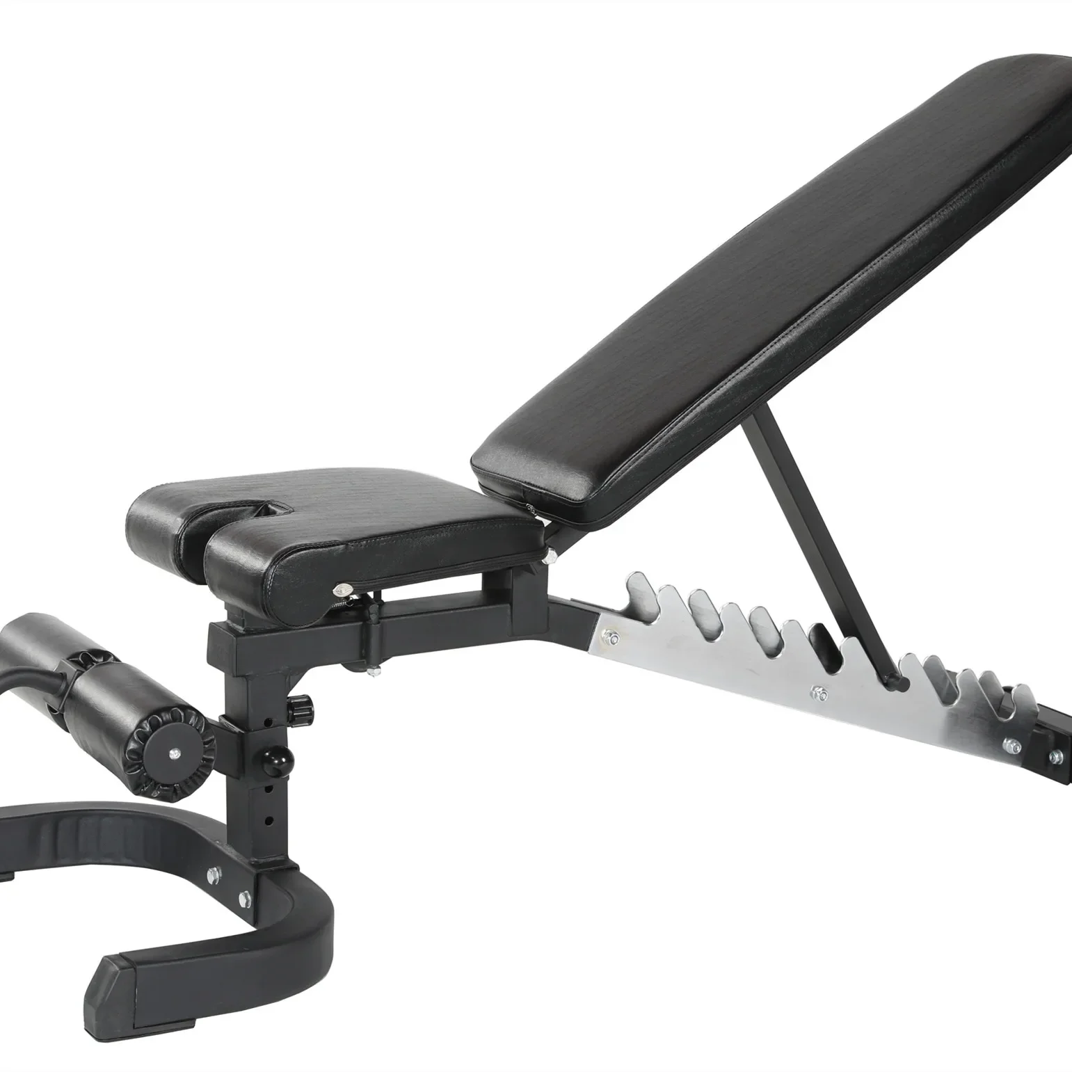 Home Training Gym Muscle Exercise Fitness Stable Cross Fit 6 level Adjustable Sit Up Bench