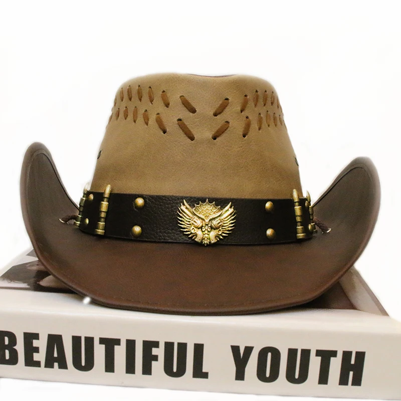 Juvale - Sombrero de vaquero de fieltro, talla única, café, dorado con insignia de estrella y trenza, para disfraz de sheriff occidental y accesorio de fiesta Juvale - Sombrero de vaquero de fieltro, talla única, café, dorado con insignia de estrella y trenza, para disfraz de sheriff occidental y accesorio de fiesta
