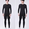 Men's T-shirt Men Running Sport T Shirt Men Compression Fitness Tops Tee Quick DryTight Training Gym Sport Running Shirts Jersey 5