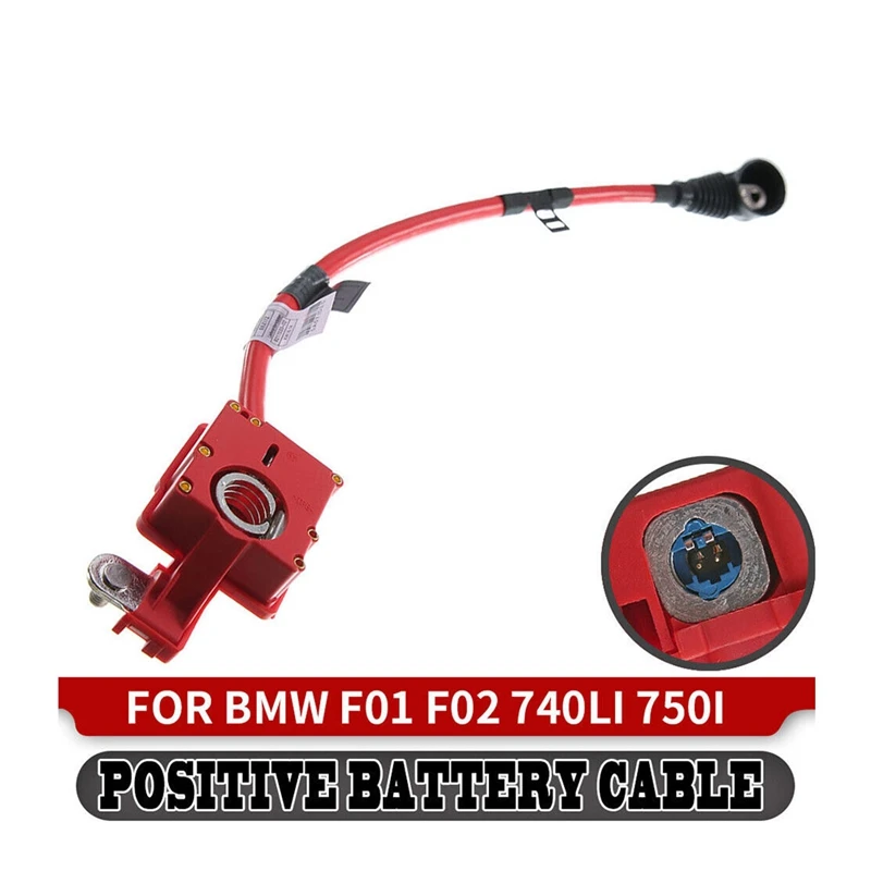 

Автомобильный положительный аккумуляторный кабель 61129217033 для BMW F01 F02 740I 750Li 760Li 2009-2015, защитные контакты аккумулятора, 61139203570 детали