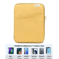Shockproof Tablet Handbag Case (9-11 inch) for 14in (Yellow)