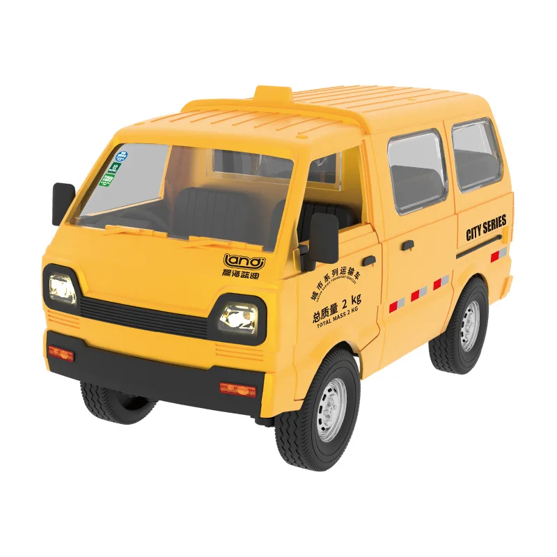 1:16 Rc Car Simulation Remote-Controlled Van Model 2.4g Drift Climbing Truck Led Light On-Road Rc Cars Trucks For Kids Gifts Toy 6