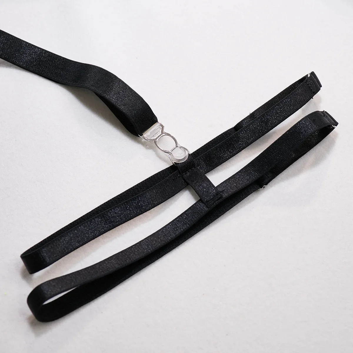 Seductive Chain Lingerie Four Piece Set 23