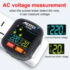 Digital Socket Tester 30mA RCD GFCI NCV EU US UK Large Display Smart Outlet Checker Voltage Detector Plug Ground Zero Line Tool 4