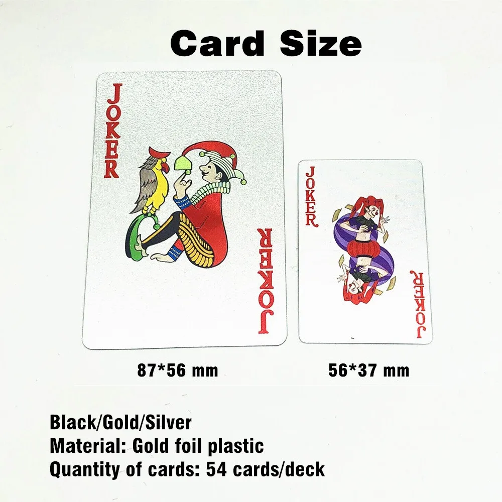 Mini Poker Playing Cards Plastic Waterproof playing cards plastic playing cards