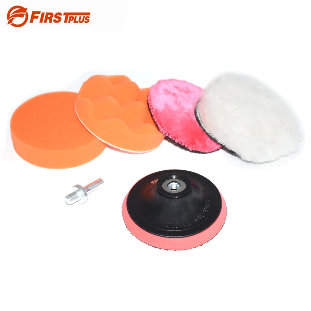 Car Styling Polishing Wheel Discs Felt Buffing Pads for Car Sanding Polishing Buffer with Drill Adapter-100-180mm Diameter