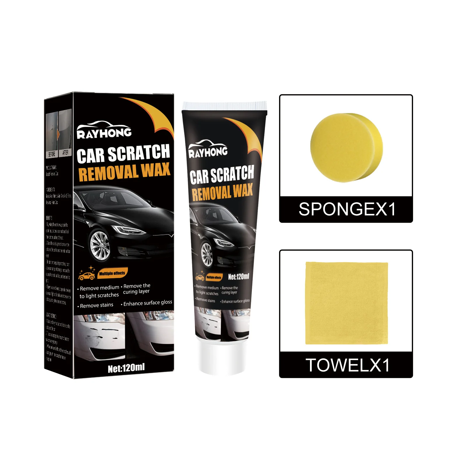 Golden Shine Car Paint Swirl Remover, Best Car Paint Scratch