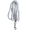 Braided Cotton Horse Leading Rope with Buckles Equestrian Rein Competition Halters Thick Horse Leading Rope Enduring 2