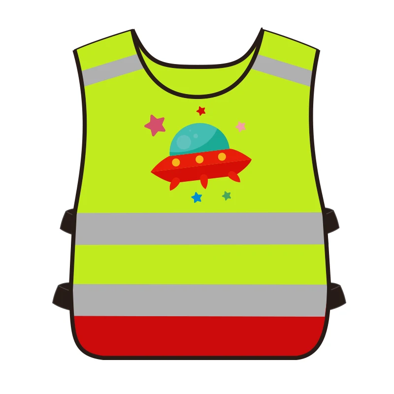 Kid Safety Vest Reflective Children Protective Gear Hi Vis Vest For Child