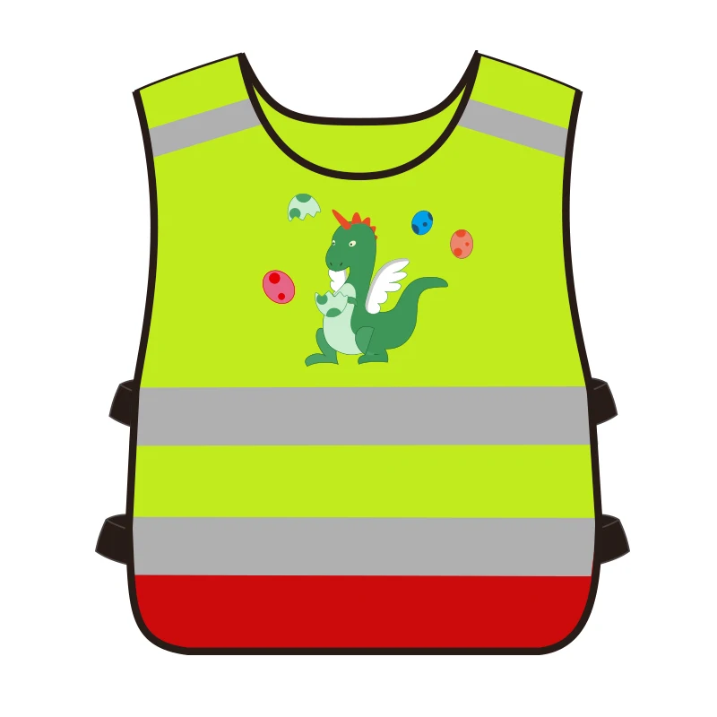 Kid Safety Vest Reflective Children Protective Gear Hi Vis Vest For Child
