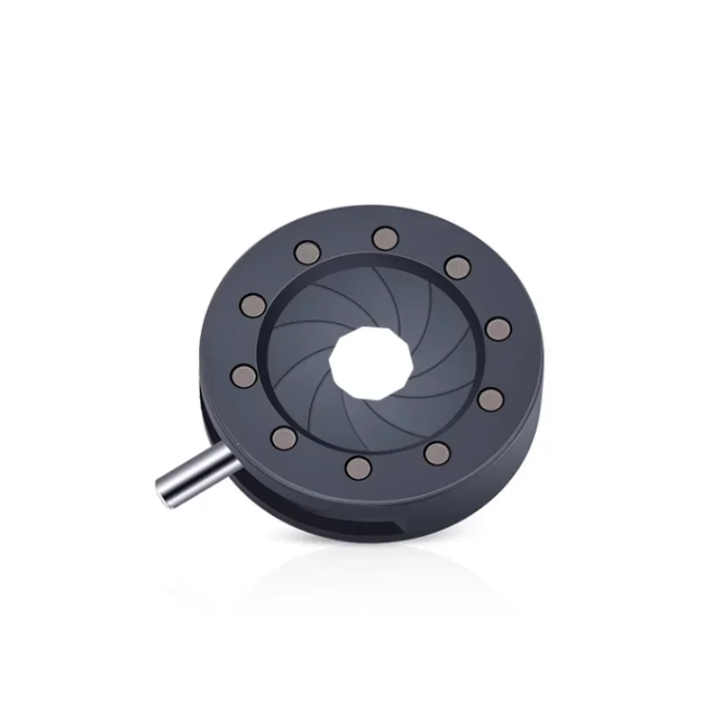Optical Iris Diaphragm Module Adjustable Manual Aperture M4 Bracket 1-12mm Optional for Microscope Camera Laser optical iris aperture diaphragm