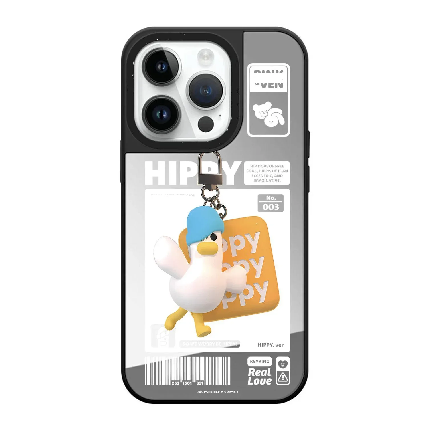 

Acrylic Cartoon Duck Phone Case Cover for IPhone 11 12 13 14 15 Pro Max Case for IPhone 14 Pro Max