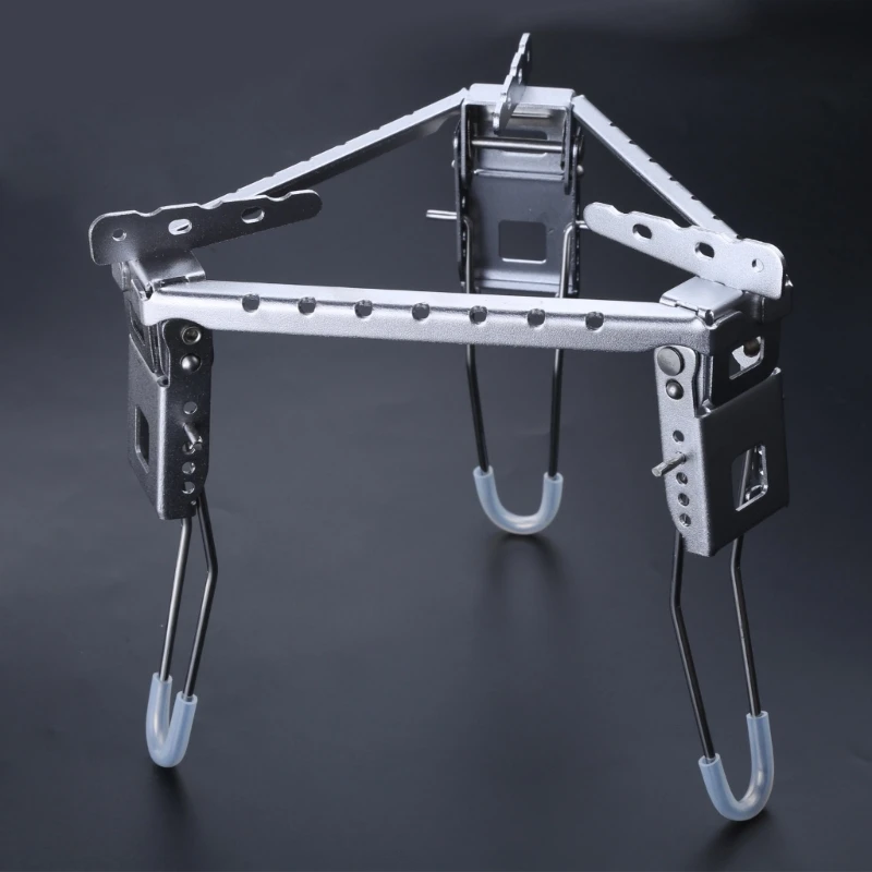 

F1FD Спиртовая плита для крестовой подставки, нержавеющая сталь, прочная кулинария, сверхлегкая спиртовая горелка для крестовой