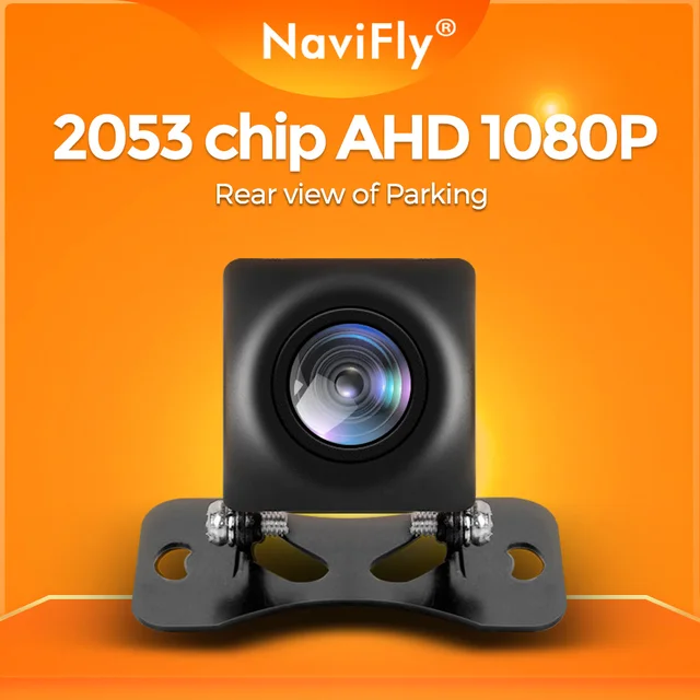 Navifly AHD 1080P caméra de recul de voiture caméra de recul universelle de stationnement Vision nocturne étanche AHD Image couleur 1