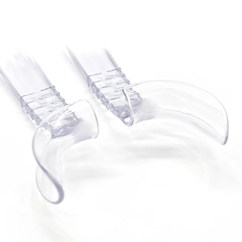 

Dental Lip Cheek Retractor High Quality Left and Right Mouth Opener Plastic Half-Lip Retractor Mouth Gag Photographic Tool