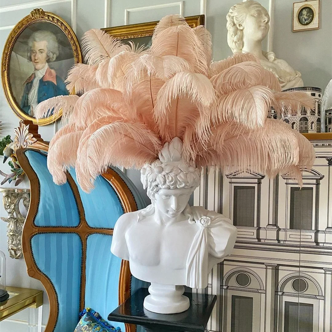 Bulk Ostrich Feathers For DIY Decor (45-50cm) - Wedding, Costume & Party Plumes 6 thumbnail image