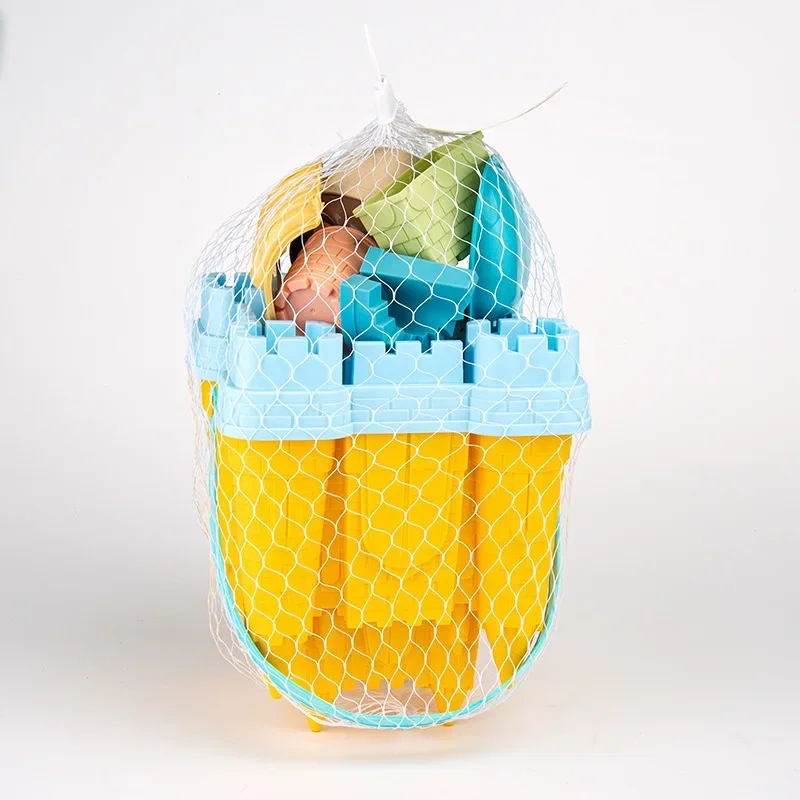 Beach Castle Bucket Play Sand Set Toys Sand Scoop Children Summer Toys Sand Toys Sand Box for Kids Outdoor Family Funny Gifts 3