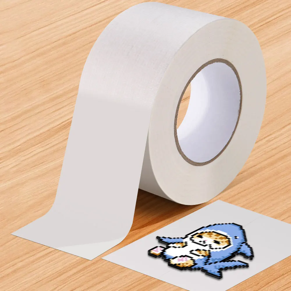 펄러 비즈 마스킹 테이프 5CM 잔여물 없는 DIY 공예 테이프 (대형 패턴용) 변형 방지 다림질 흔적 없는 고점도 테이프