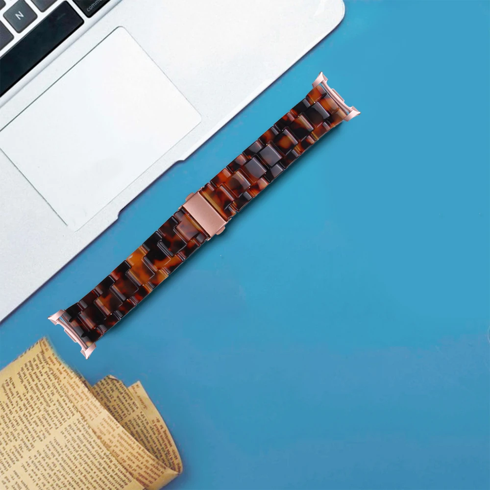 Seamless Resin Strap Bracelet for Smartwatch Wristbands