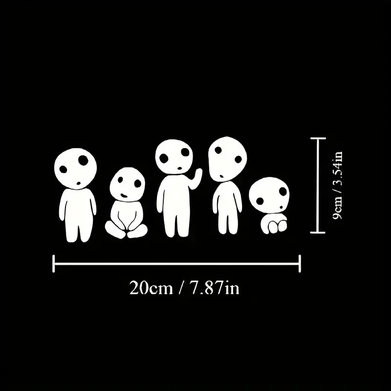 Anime Stickers, Cartoon Stickers, Car Stickers, Vinyl Decals - For Cars, Trucks, Walls, Laptops, Windows, Motorcycles - 3