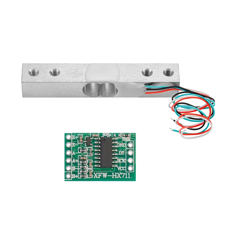 【In-Stock】 A76X-Digital Load Cell Weight Sensor,12Set 5KG Load Cell HX711 AD Weighit Amplifier Module Pressure Sensor Ar Duino Load Cell