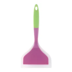 Deluxe Non-Stick Silicone Frying Spatula with Wide Surface (Head powder handle g)