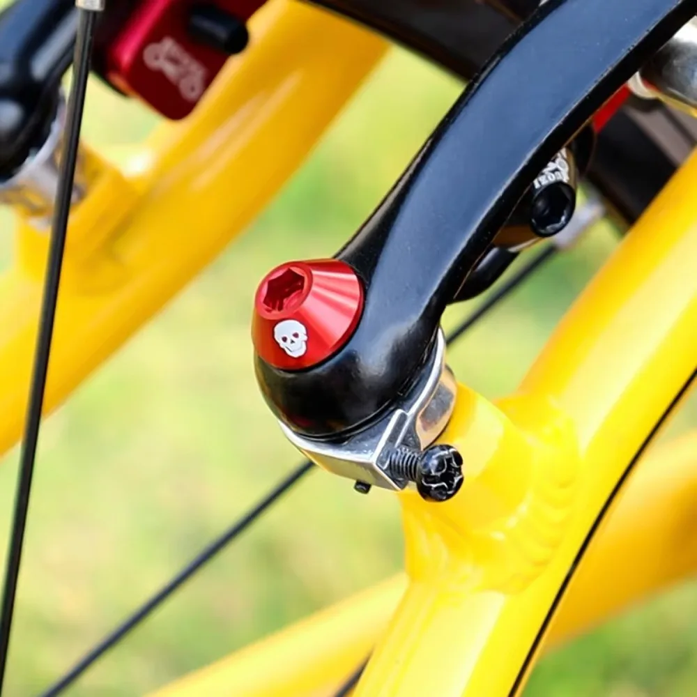 2PCs Bike M6 Brake Caliper Bolt 7075 Aluminum Alloy V Brake Clamp Screw MTB Road Folding Bicycle Accessories