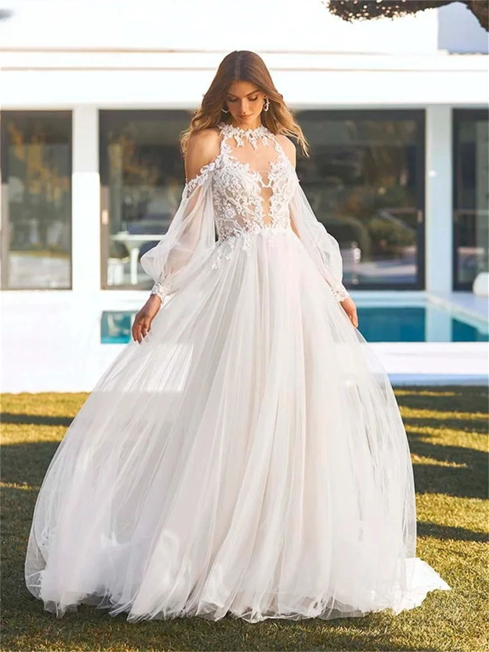 Рисунок 3 - Классическое Свадебное платье без