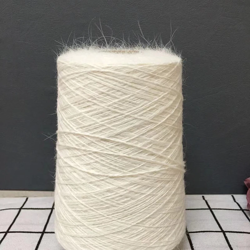 Regiment 250g Angora Long Hair Mink Yarn Mink Velvet Yarn Medium Fine Hand-Knit Hat Scarf Doll Skin-Friendly Crnashmere Yarn 2