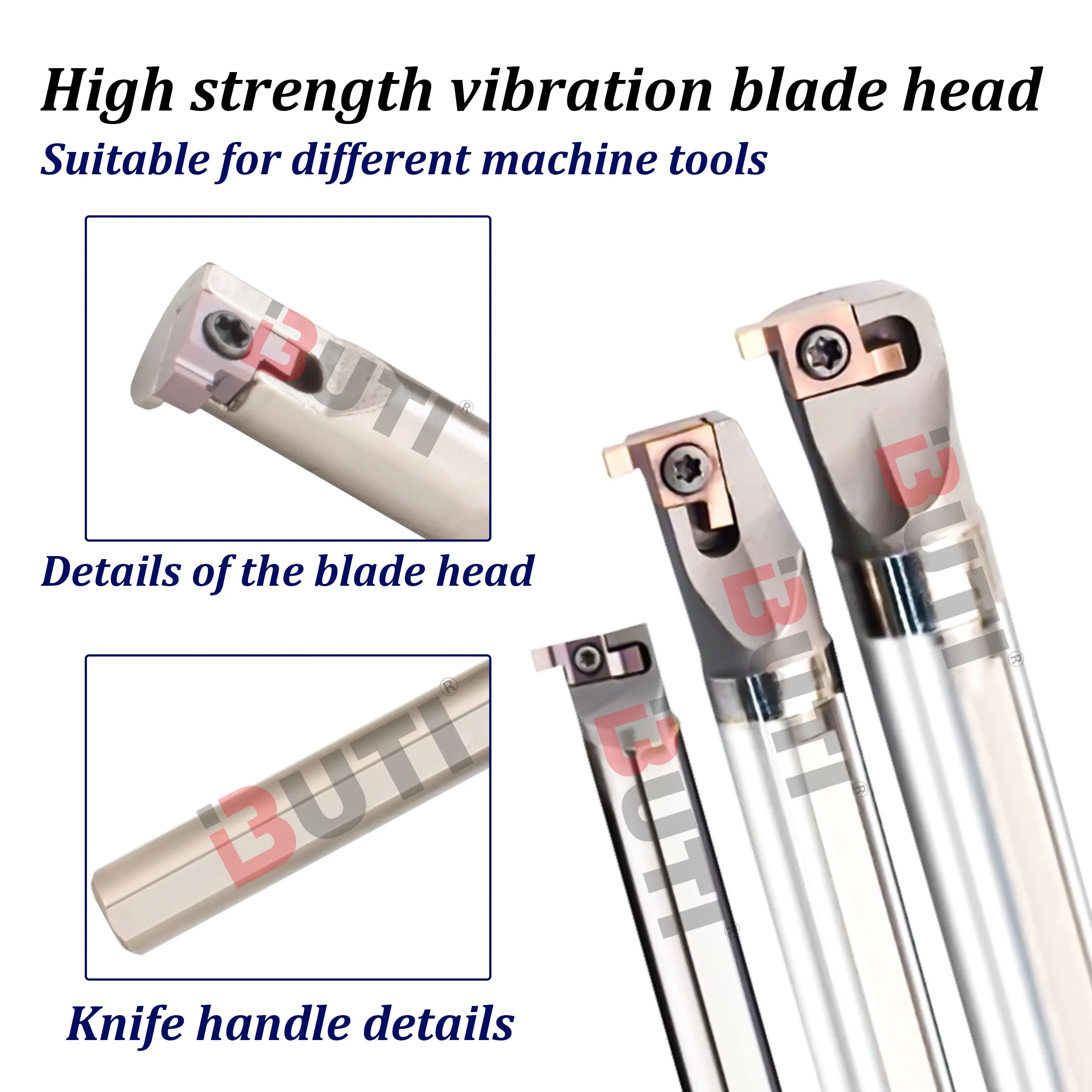 SIGER0808A SIGER1010B H06H SIGER09A 소형 홀 내부 홈 가공 나이프 로드 CNC 선반 내부 홀 슬롯팅 홈 가공 나이프 로드 SIGER 시리즈