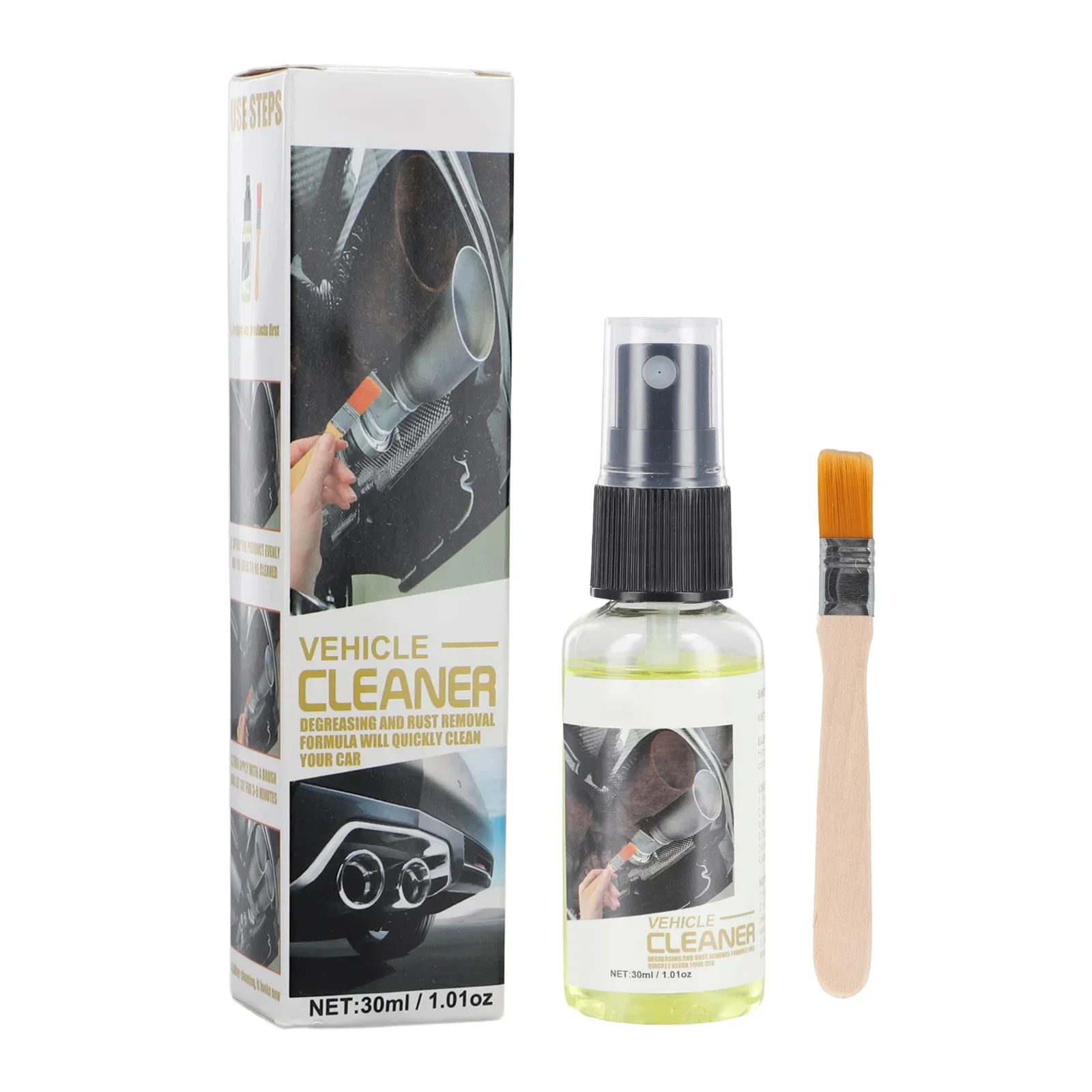 Door Lock Etc Brush Automobile Multifunctional Brush Convenient Application Powerful Rust Remover Automobile Multifunctional