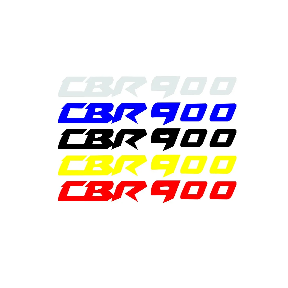 

A pair General Purpose Motorcycle Waterproof Reflective sticker Waterbird modification for HONDA CBR900 CBR 919 954 929