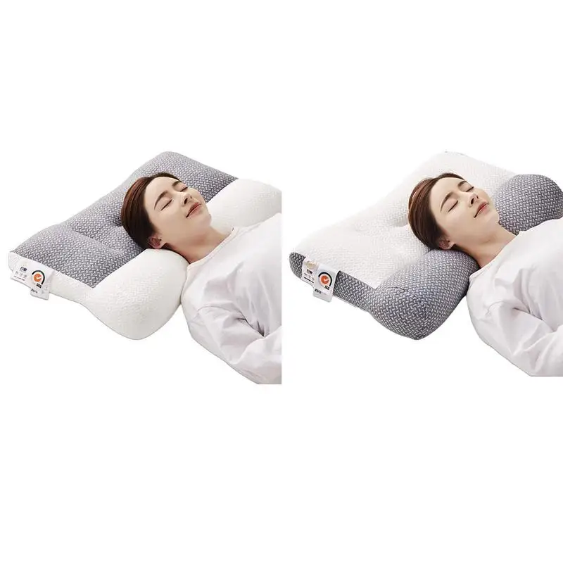 

Cervical Pillow Neck Shoulder Relaxer Stretcher Cervical Device Chiropractic Pillow Neck Cloud For Pain Relief Cervical Tool