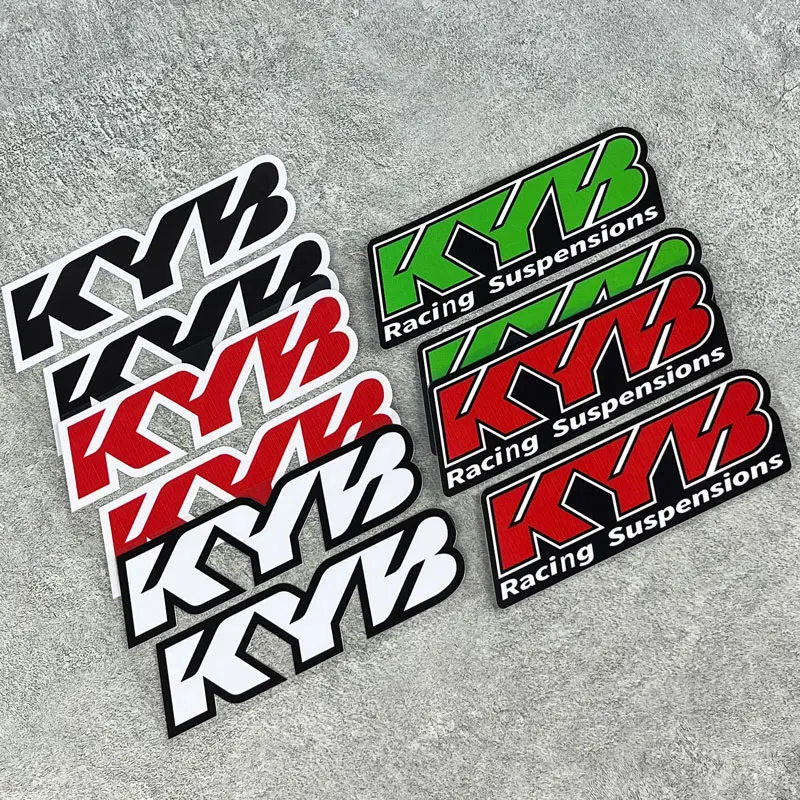 Motorcycle stickers Motorcycle Front Forks Sticker Waterproof Fork Kyb Wp Suspension Showa Decals for Ktm Kawasaki Benelli BMW Yamaha Honda Suzuki