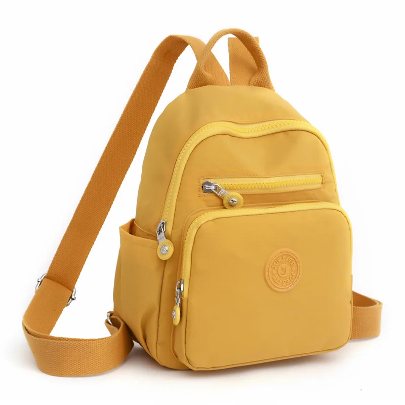 Fashion Casual Women Travel Backpack Girls Small Schoolbag Daypack High Quality Multi-pockets Backpack SAC