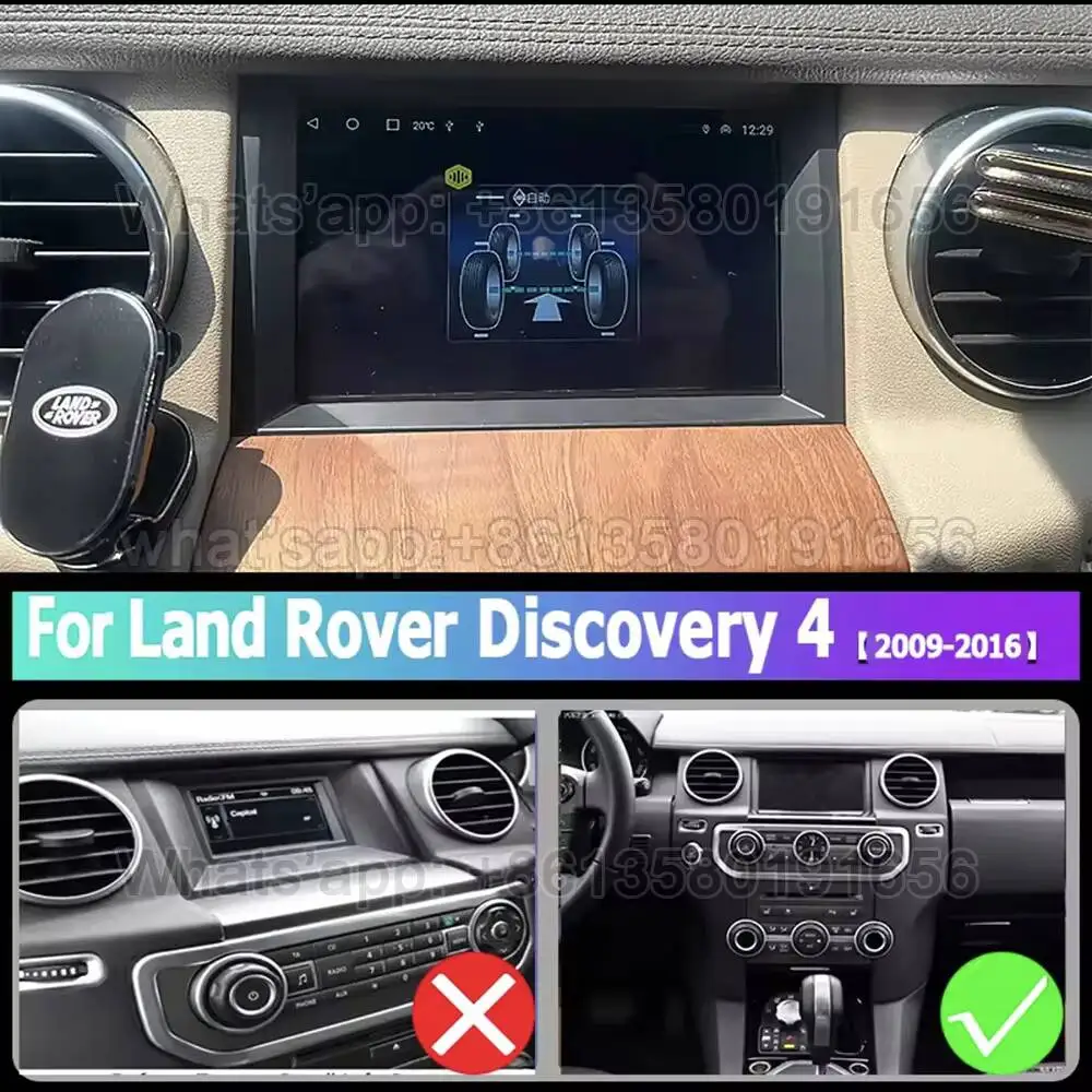 Radio Multimedia Android para Land Rover Discovery 4 LR4 Sport 2009-2017, Estilo Original, Reproductor de Coche, Carplay, Android Auto, Pantalla 5