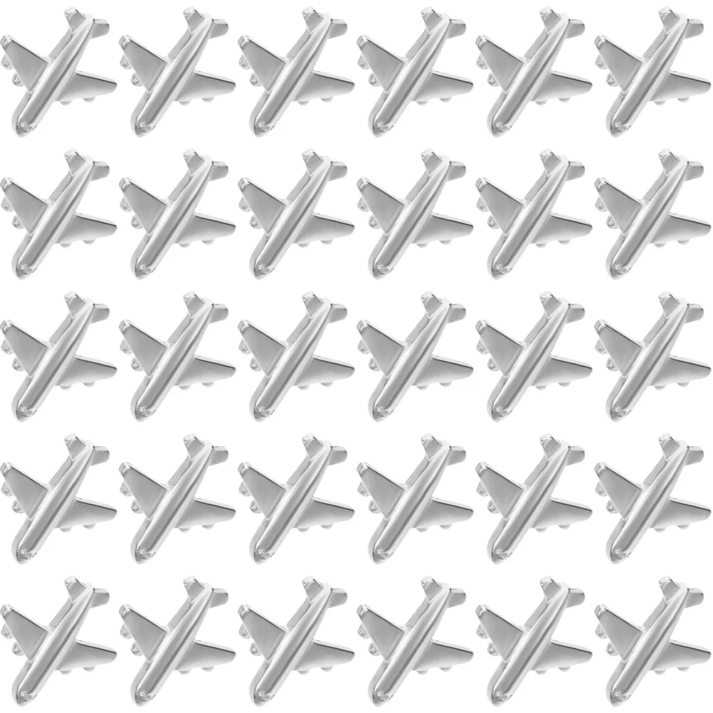 30Pcs Airplane Push Pin Decorative Metal Push Pin Creative Thumb Tacks Bulletin Board Hooks Cute Pushpins